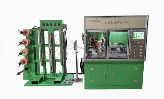 120KVA Tel Kaynak Makinesi Otomatik Bakır Kesme Metalik Hat Kaynakçısı
