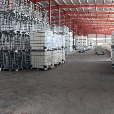 IBC Kafes Çerçeve Üretim hattı El / Otomatik
