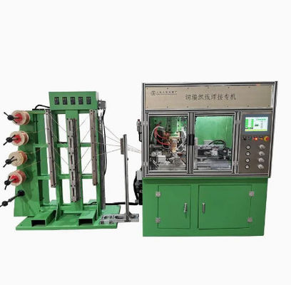 Otomatik Bakır Tel Kaynak Makinesi Kesme Metallik Hat Kaynak Makineleri
