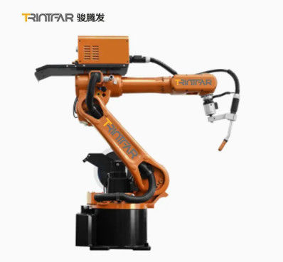 Boru hattı depolama tank rafları için otomatik lazer kaynak robot kolu, altı eksenli robot kaynak makinesi
