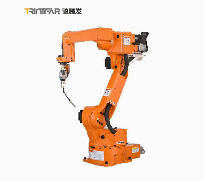 Boru hattı depolama tank rafları için otomatik lazer kaynak robot kolu, altı eksenli robot kaynak makinesi