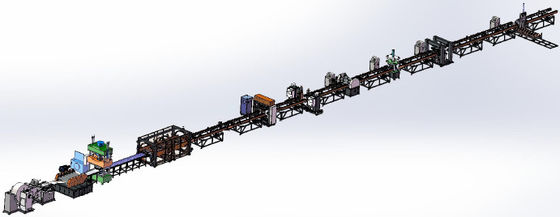 Akıllı Üretim Transformatör Radyatör Üretim Hattı