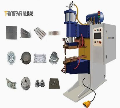 Yüksek voltajlı bakır direnç kaynak makinesi, güvenli kaynak için kullanılan direnç nokta kaynak makinesi