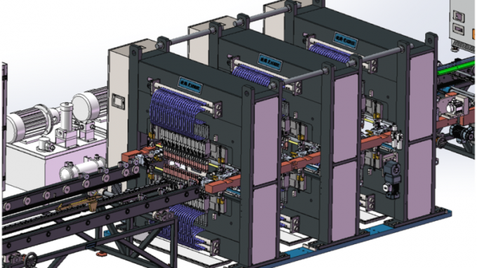 Shanghai Trintfar Transformör Otomatik Radyatör Üretim hattı 7