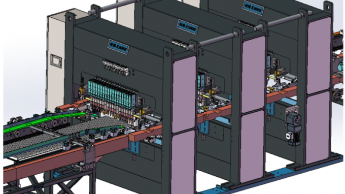 Shanghai Trintfar Transformör Otomatik Radyatör Üretim hattı 9
