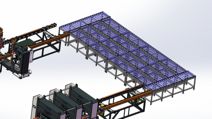 Shanghai Trintfar Transformör Otomatik Radyatör Üretim hattı 10
