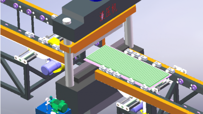 Shanghai Trintfar Transformör Otomatik Radyatör Üretim hattı 14