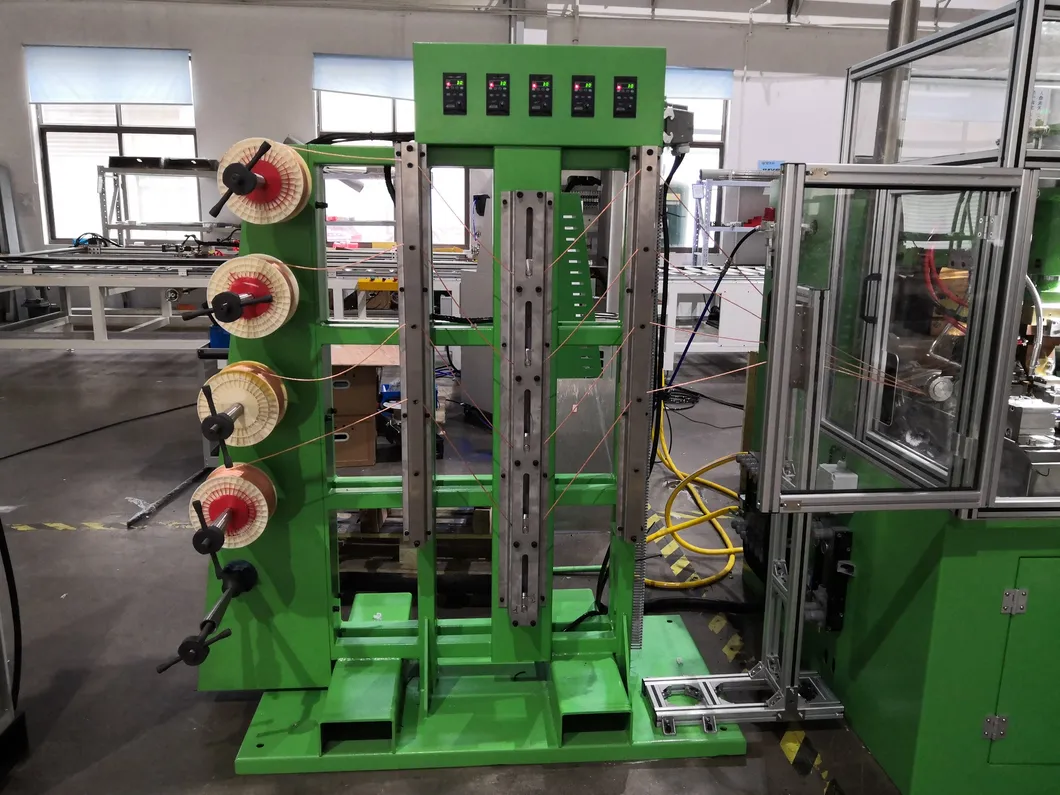 Otomatik Bakır Tel Kaynak Makinesi Kesme Metallik Hat Kaynak Makineleri 2