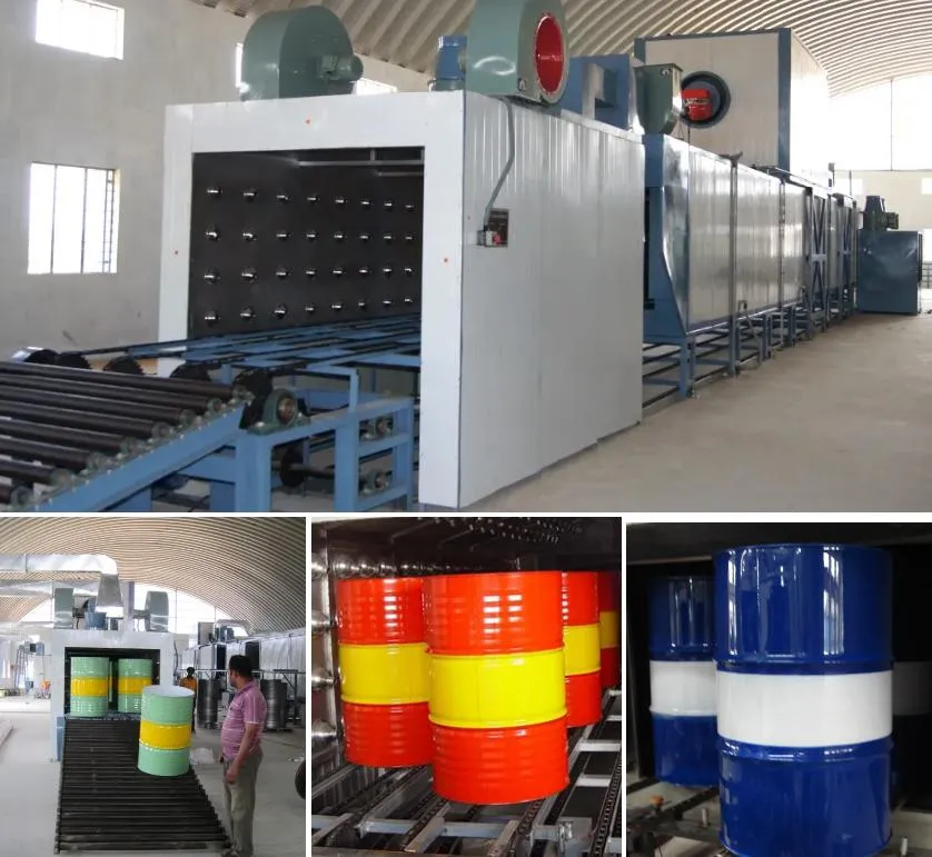 200L Çelik Davul Yapma Makinesi Çelik Fıçı Üretim hattı 4
