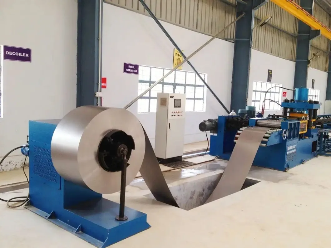 Soğutma Gürültülü Fin Duvarlar Dağıtım Güç Transformörü Yağ Daldırılmış Radyatör Fin Otomatik kaynak üretim hattı 1