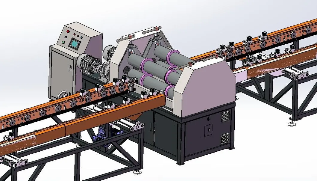 Transformör ısı alıcı kanatları için otomatik üretim hattı 9