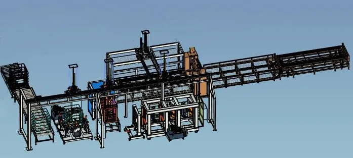 Dayanıklı Çerçeve Bükme Kaynak Makinesi Kapasite Konfigürasyonu 150-200 ADET/8s Bükme, her 15-20 saniyede bir çerçeve 9